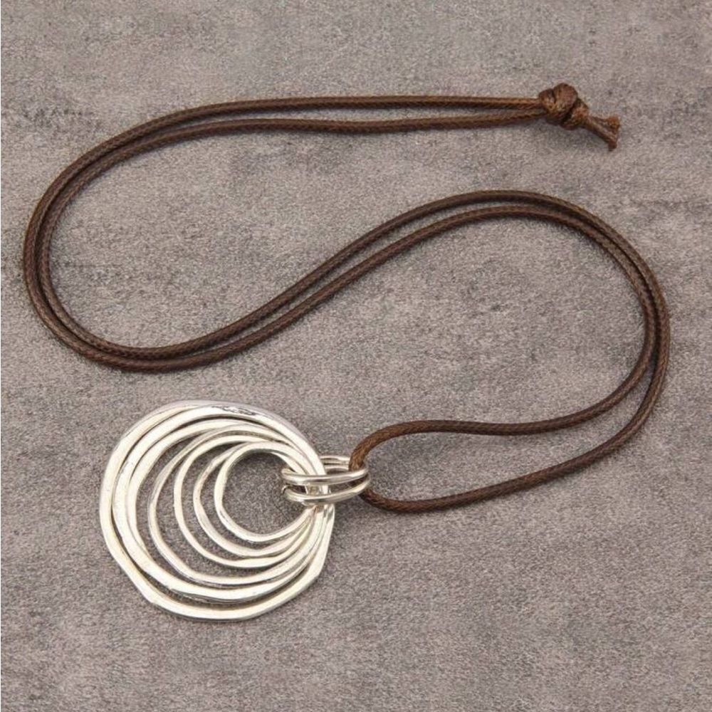 Boho geo necklace M1509